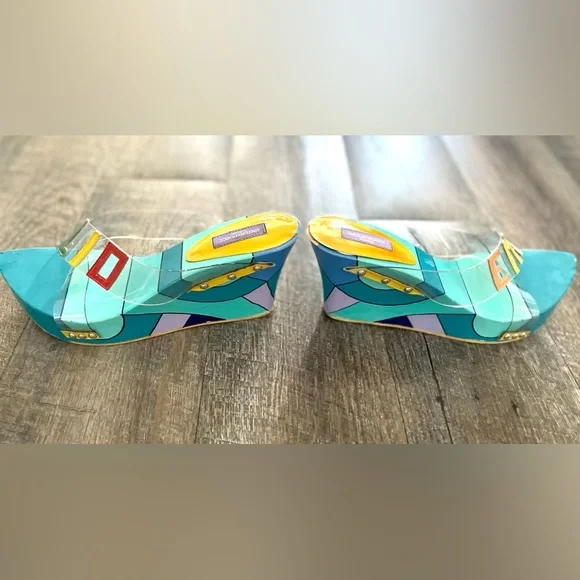 Emilio Pucci Vintage Wedges - Picture 2 of 8